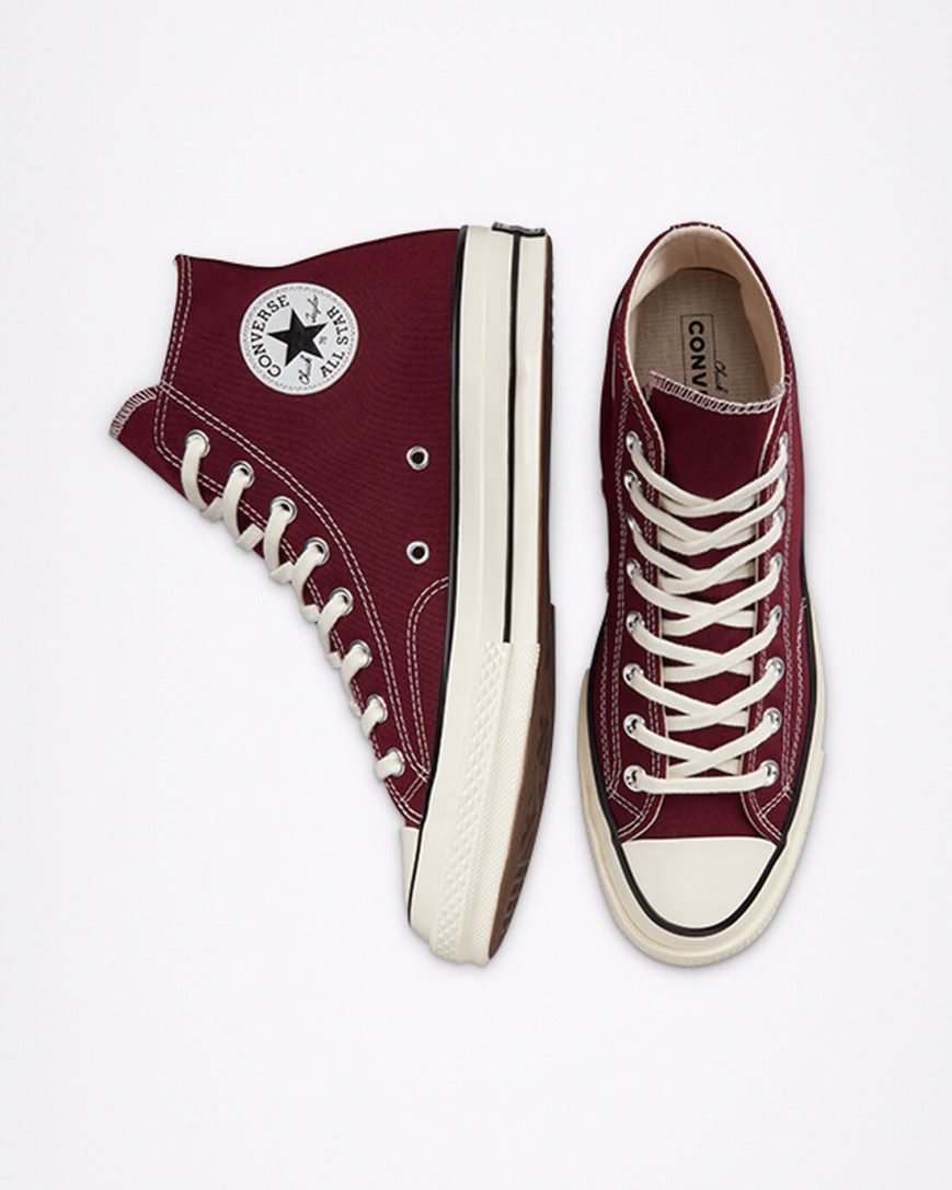 Tenisky Vysoke Converse Chuck 70 Seasonal Color Panske Tmavo Bordove Čierne | SK NYMWE3